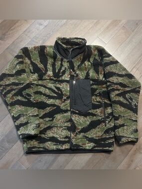 Qilo Tactical Gen I Sherp Jungle Tiger Stripe Camo Sherpa LARGE